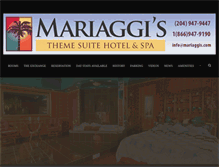 Tablet Screenshot of mariaggis.com